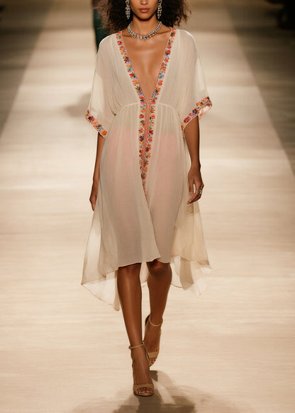 Apricot Oversized Cotton Upf 50+ Cardigans Summer