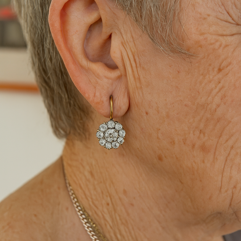 Edelstein Gold Earrings