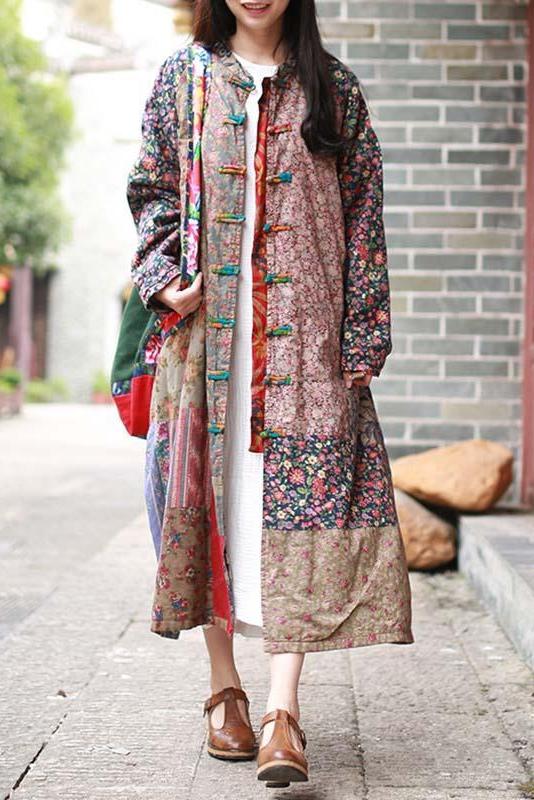 Limited Stock- Retro Color Contrast Coat