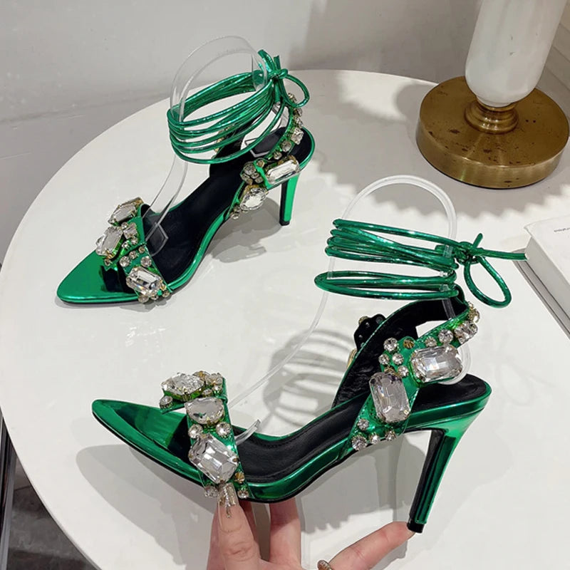 A Vintage Style Heels with Delicate Timeless Details