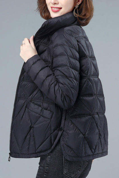 Winter Stand-collar Warm Cotton-padded Jacket Lightweight Down Jacket