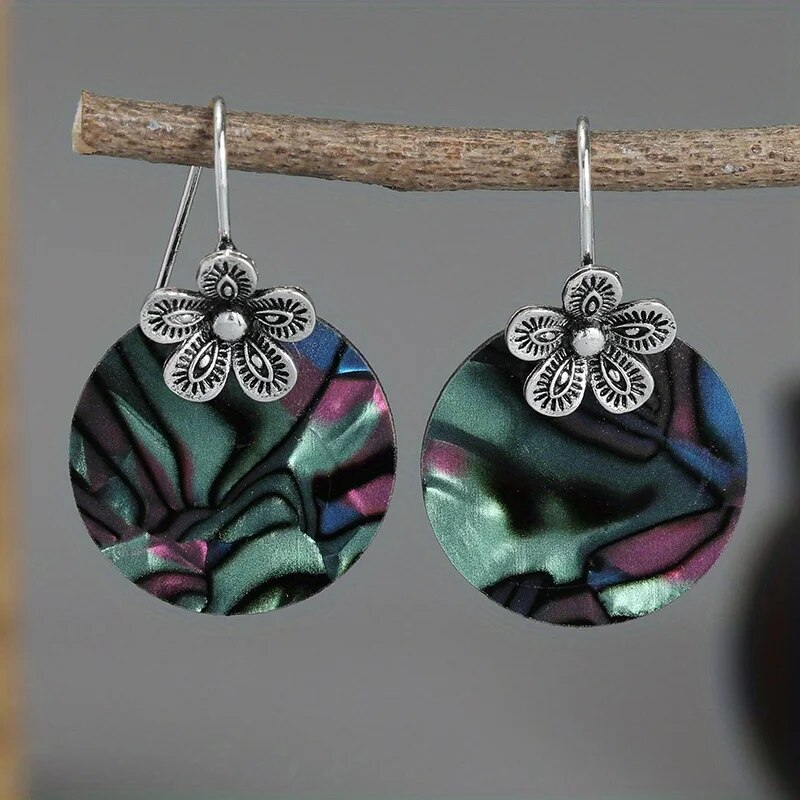Chromatic Rounded Earrings