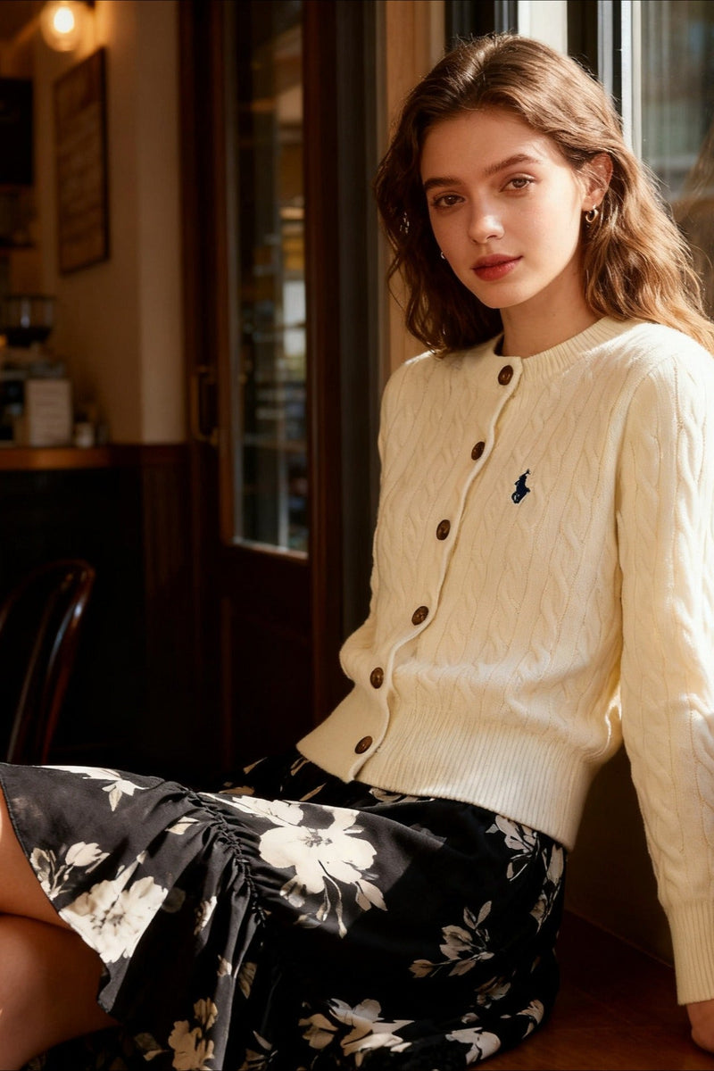 Timeless Vintage Style Cardigan