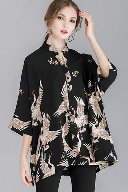Limited Stock- Animal Prints Loose Shirt