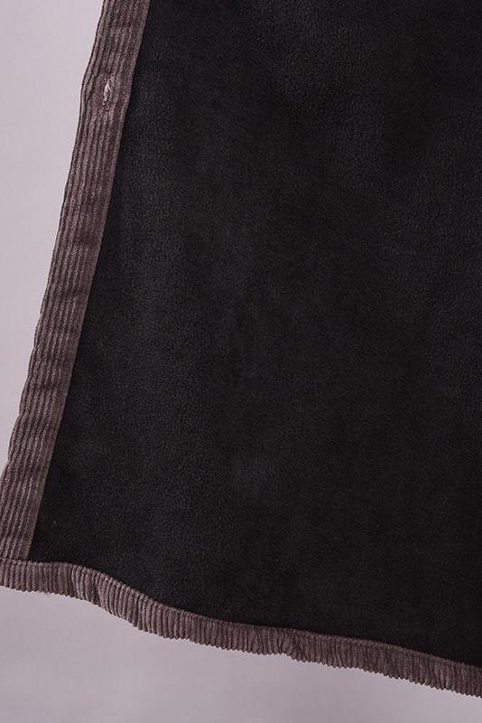 Limited Stock- Winter Thicken Warm Corduroy Dress