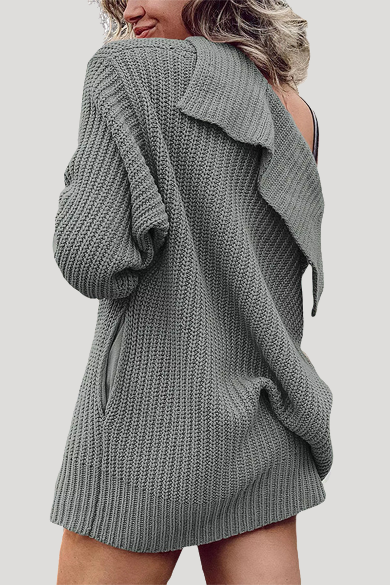 Daily Color Pocket Buttons Weave Turndown Collar Outerwear(7 Colors)