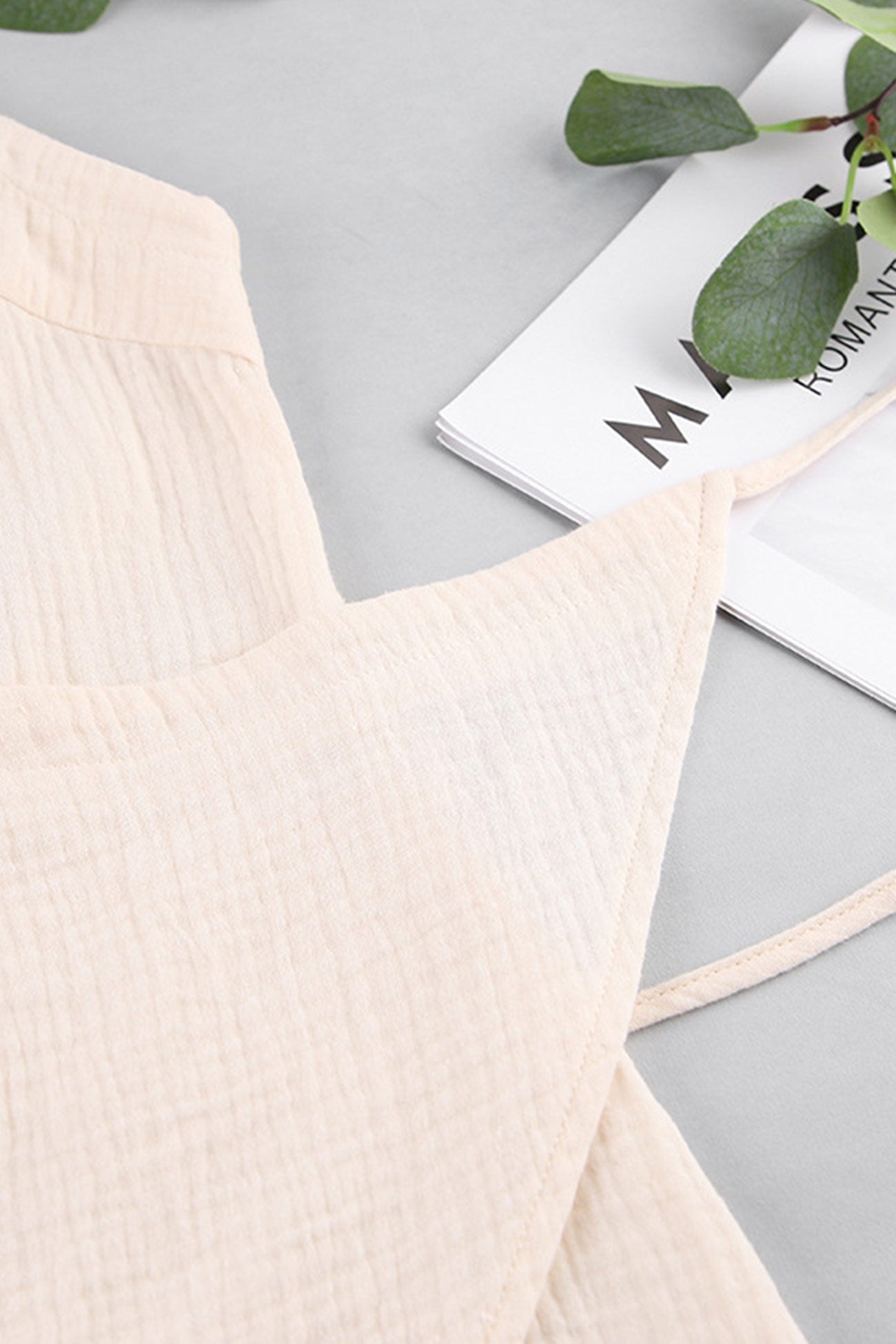 Tie-waist Cotton Cami Dress