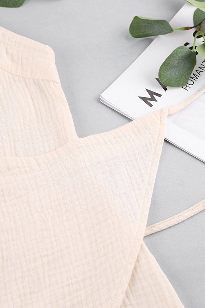 Tie-waist Cotton Cami Dress