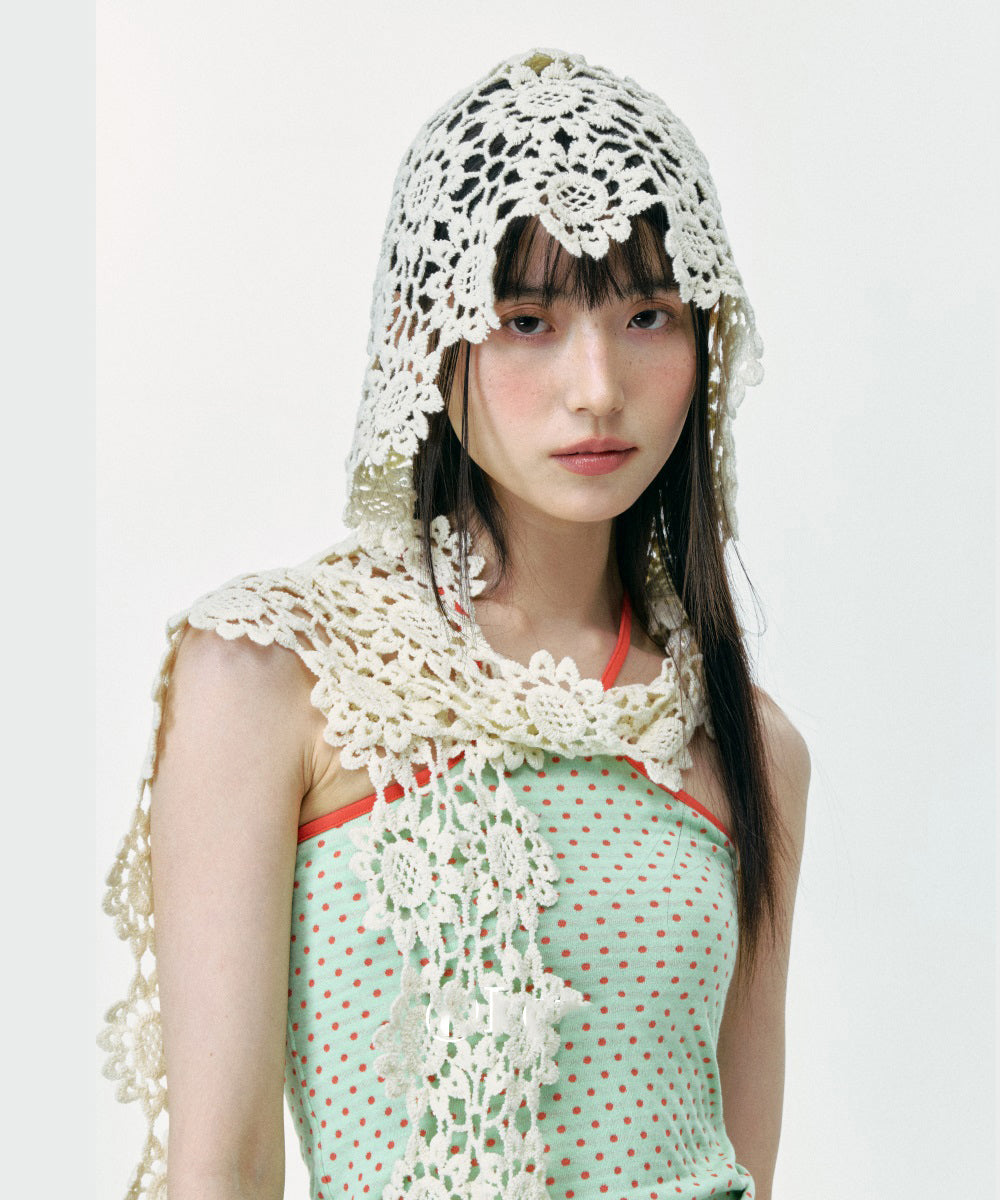 Hollow Out Knitted Boonie Hat Summer
