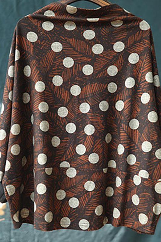Limited Stock- Literary Fish Leaf Loose -t-shirt