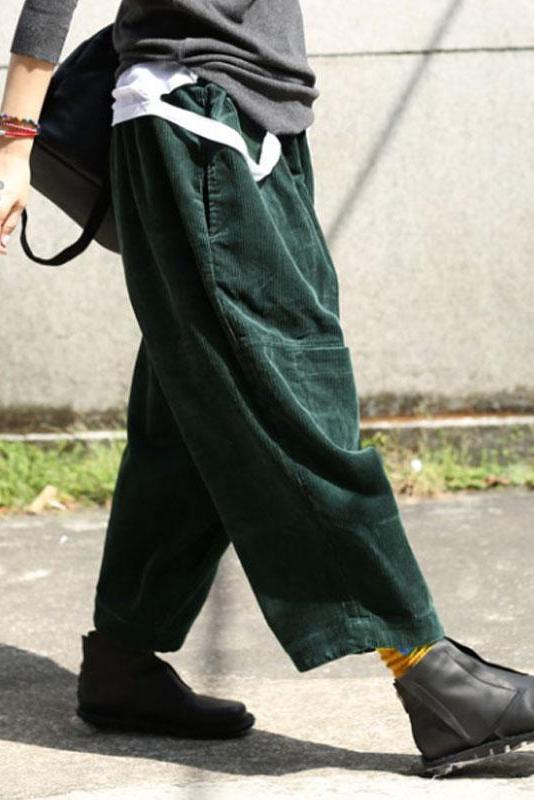 Limited Stock- Winter Corduroy Elastic Waist Pants