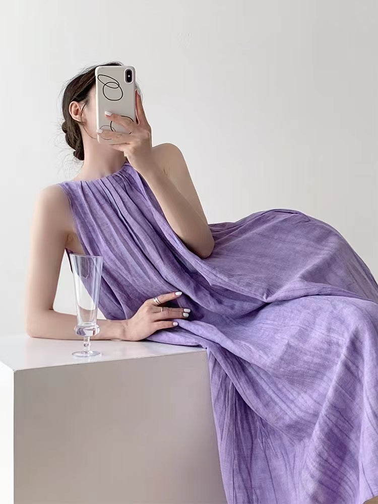 Purple Tank Dress