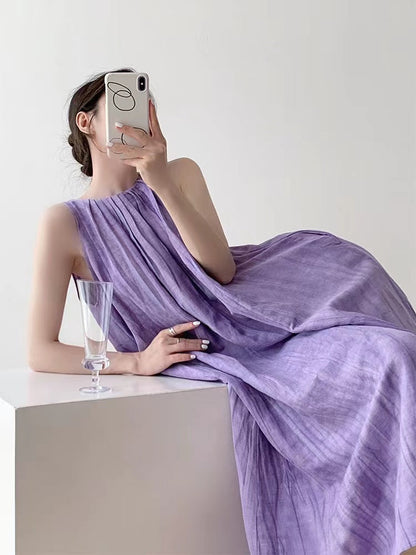 Purple Tank Dress
