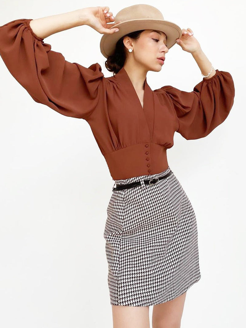 Timeless Vintage Style Blouse