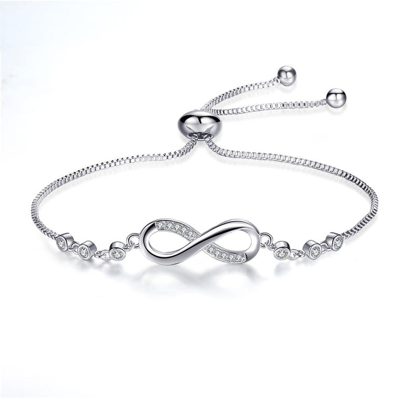 Silver Infinity Bracelet