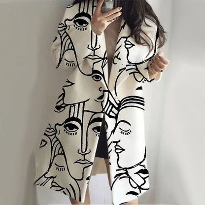 Minimalistisches Gesichtsdesign