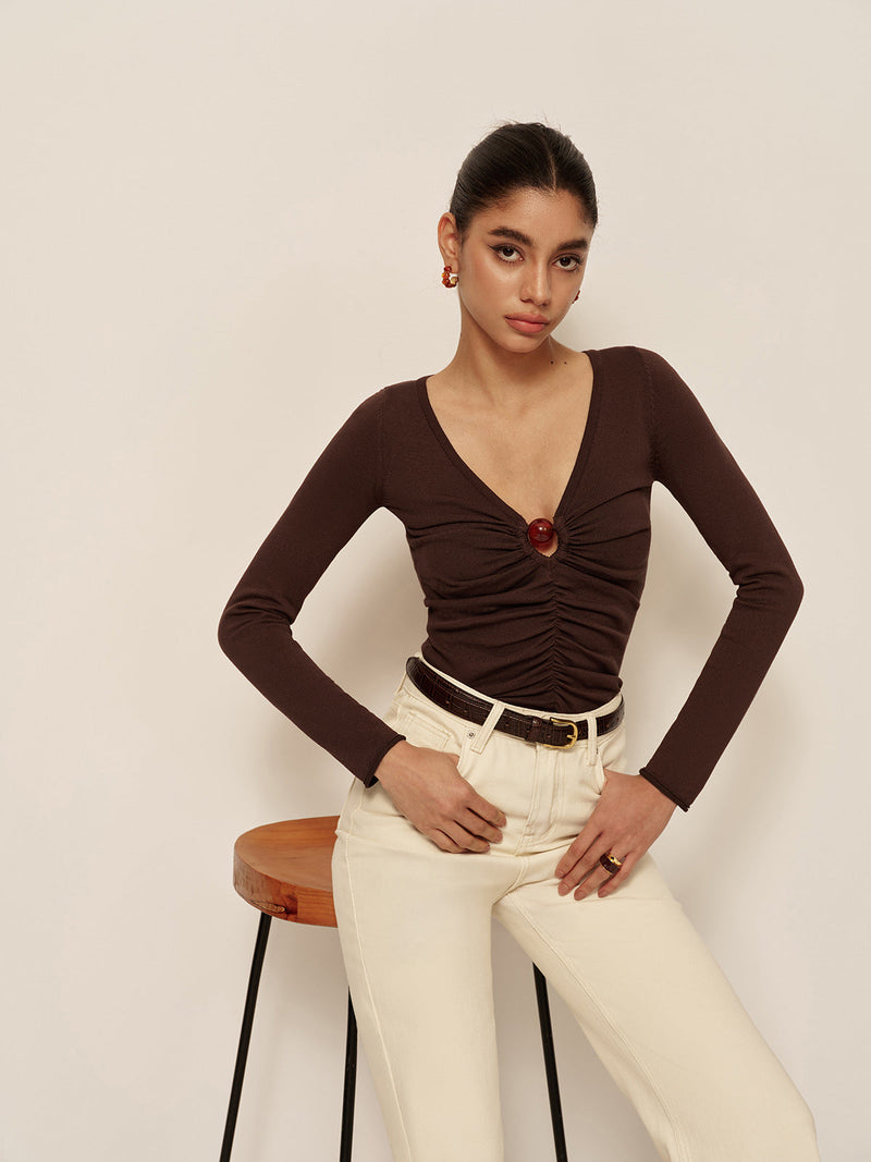 Timeless Vintage Style Top