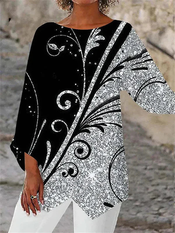 Black White