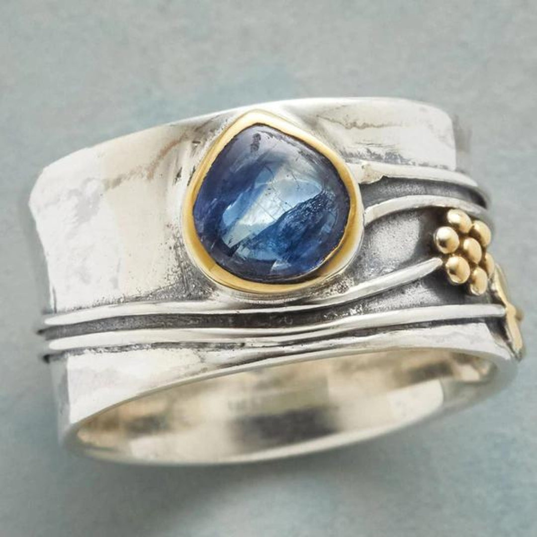 Gemstone Meditation Ring