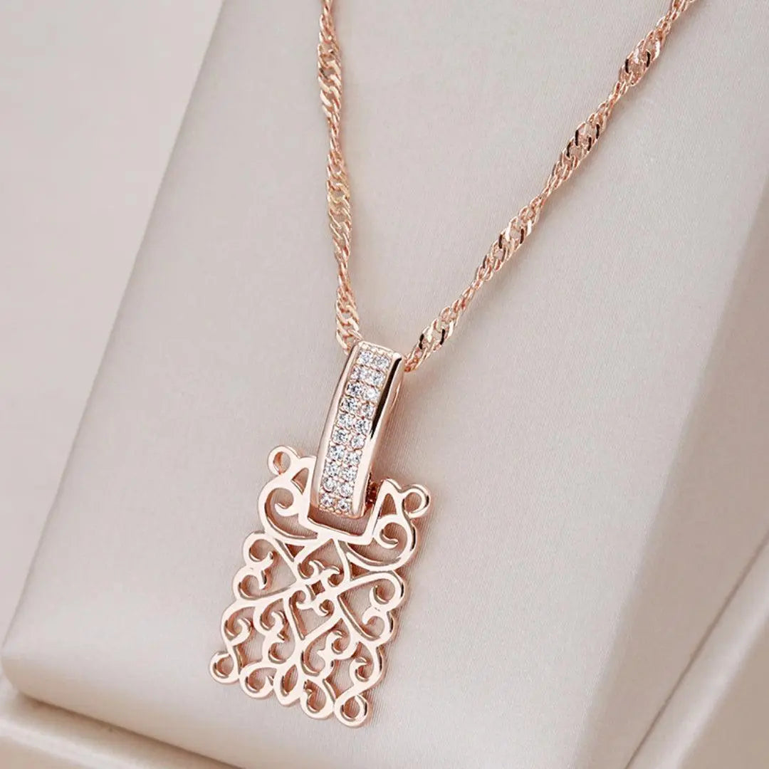 Gold Mandala Necklace