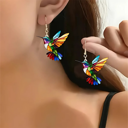 Hummingbird Necklace With Bonus Earrings – Limited Time Offer