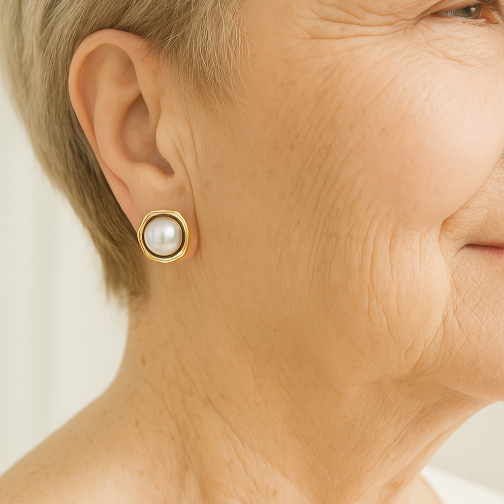 Black Pearl Earrings
