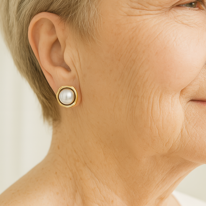 Black Pearl Earrings