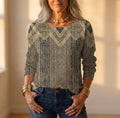 Timeless Vintage Style Top