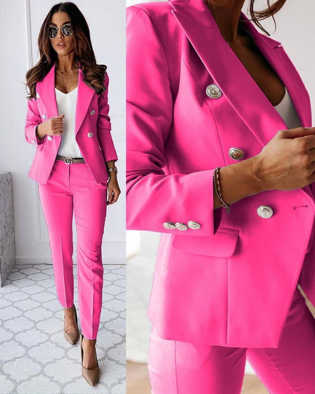 Dunkelrosa