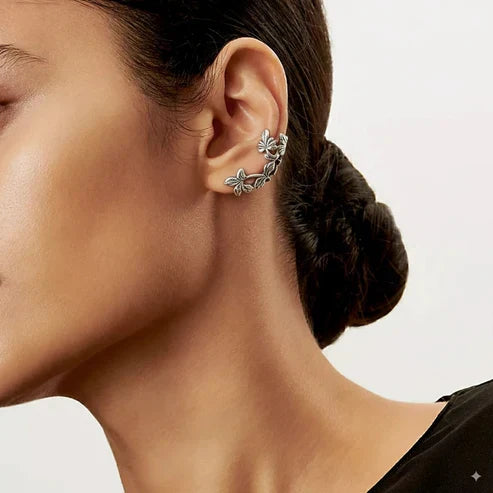 Silver Leaf Earrings