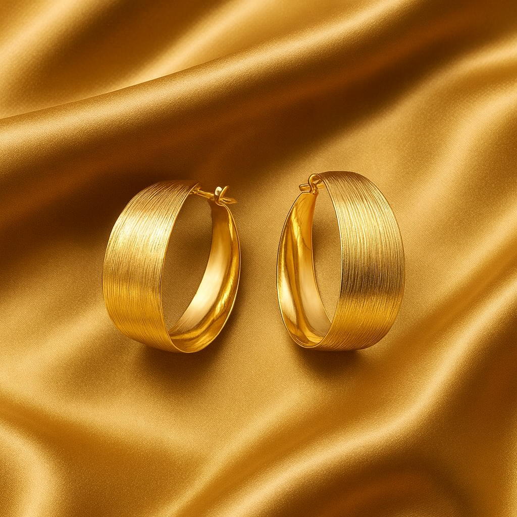 Luxe Golden Earrings