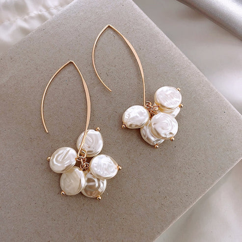 Pearl and Crystal Earrings