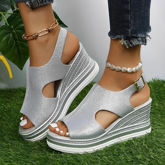 Shiny silver