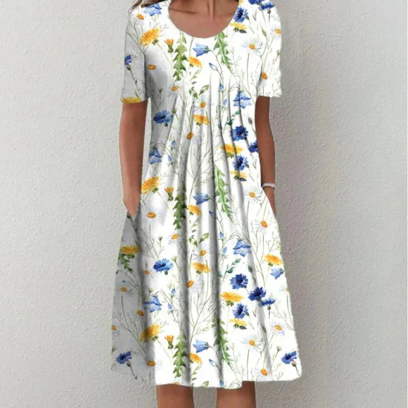 Blue with dots
