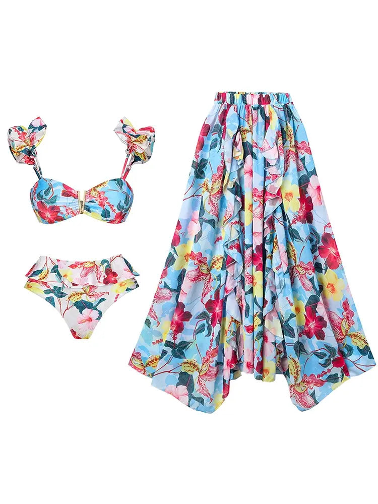 Ruffle Suit