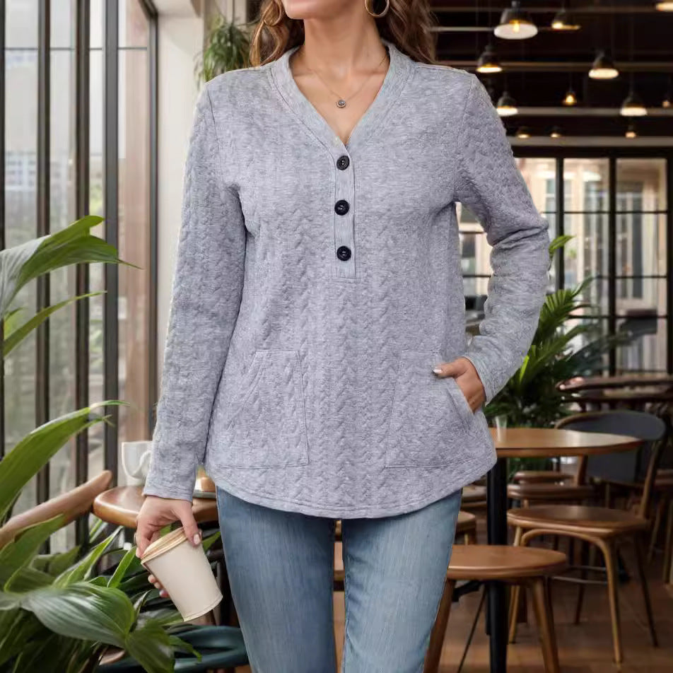 Gracefully Designed Pullover