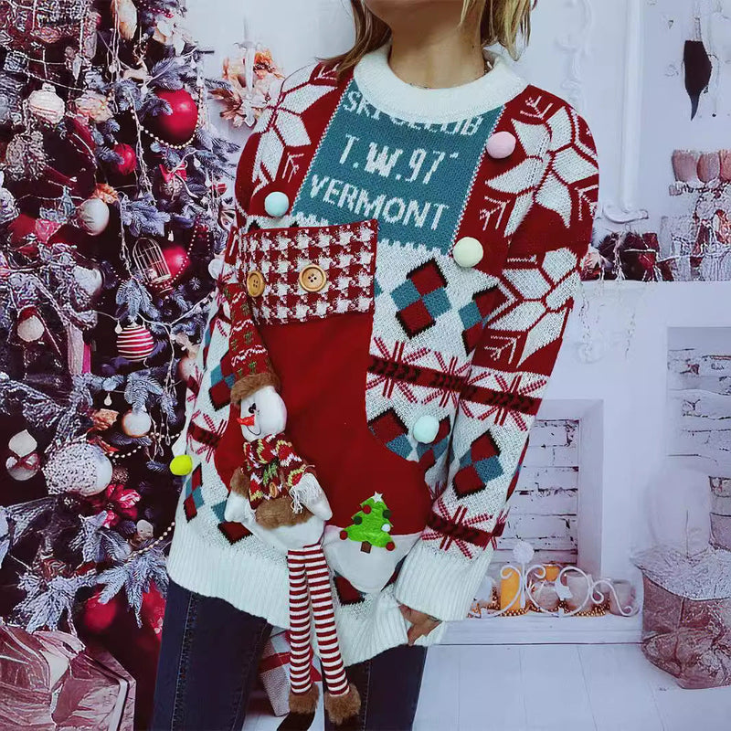Timeless Vintage Style Pullover