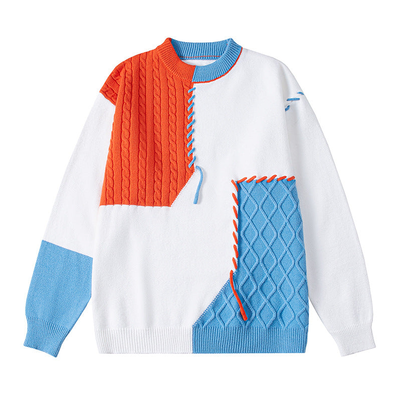 Orangeblau