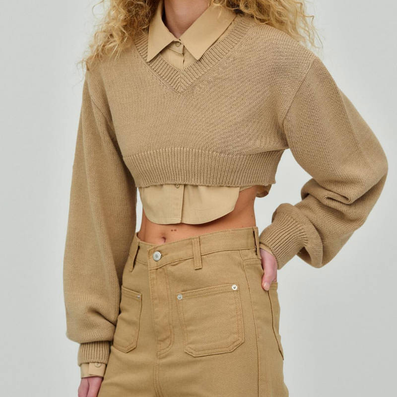 Gracefully Designed Pullover