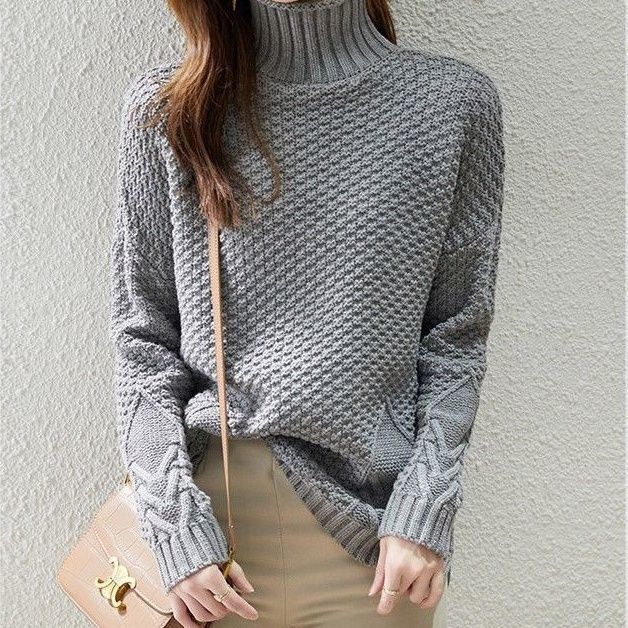 Gracefully Designed Pullover
