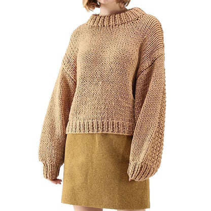 Gracefully Designed Pullover