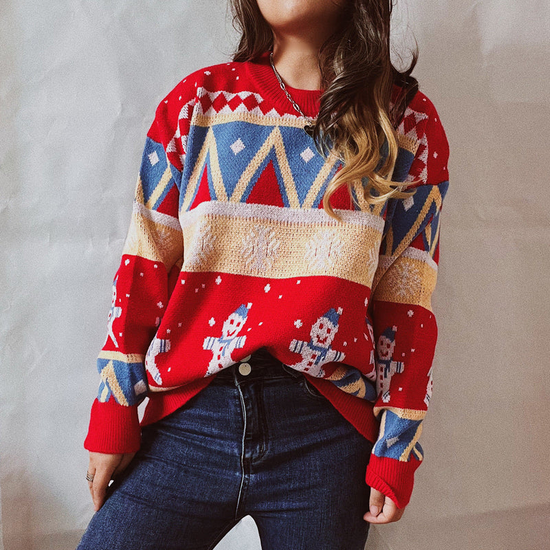 Timeless Vintage Style Pullover