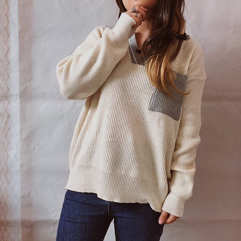 Timeless Vintage Style Pullover