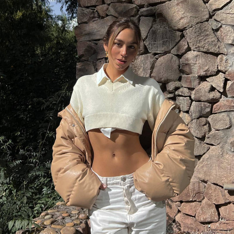 Gracefully Designed Pullover