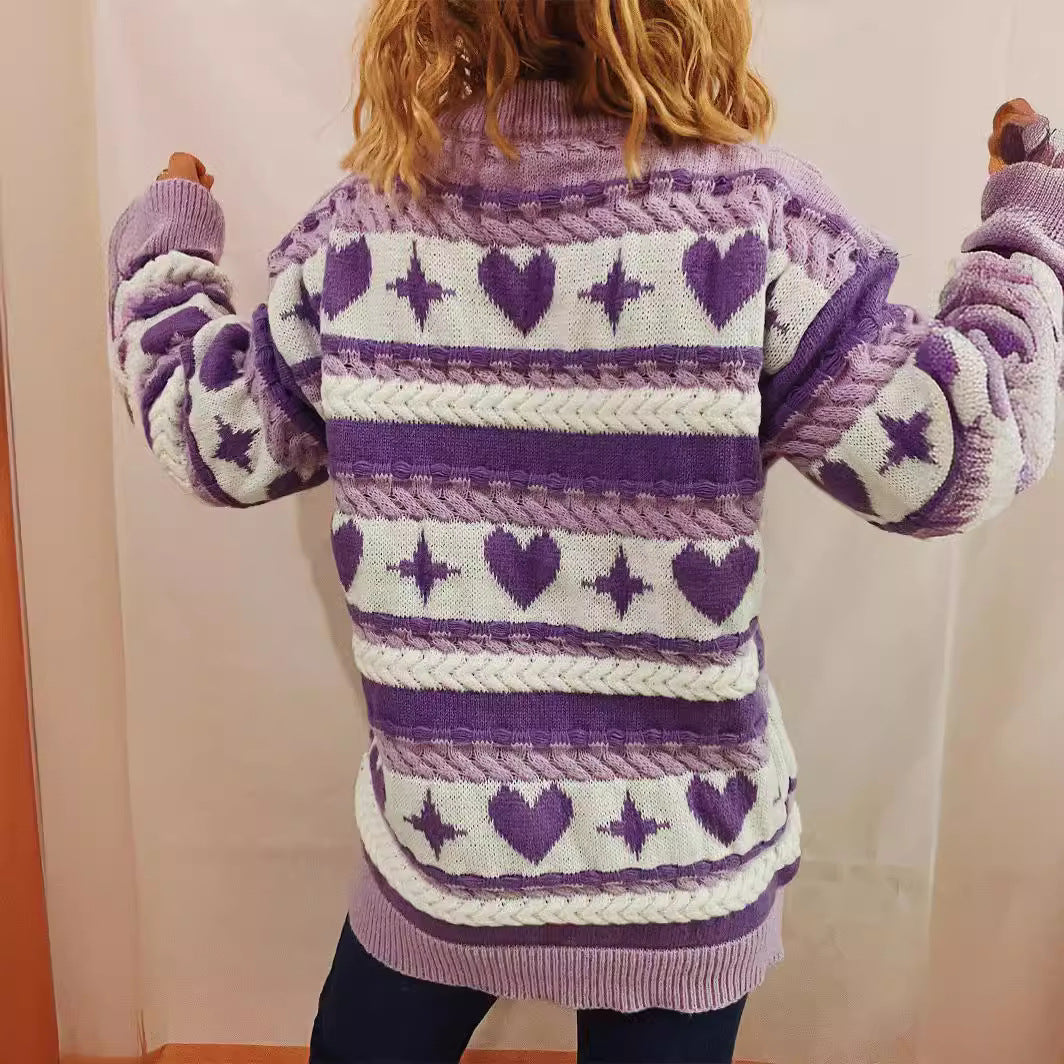 Gracefully Designed Pullover