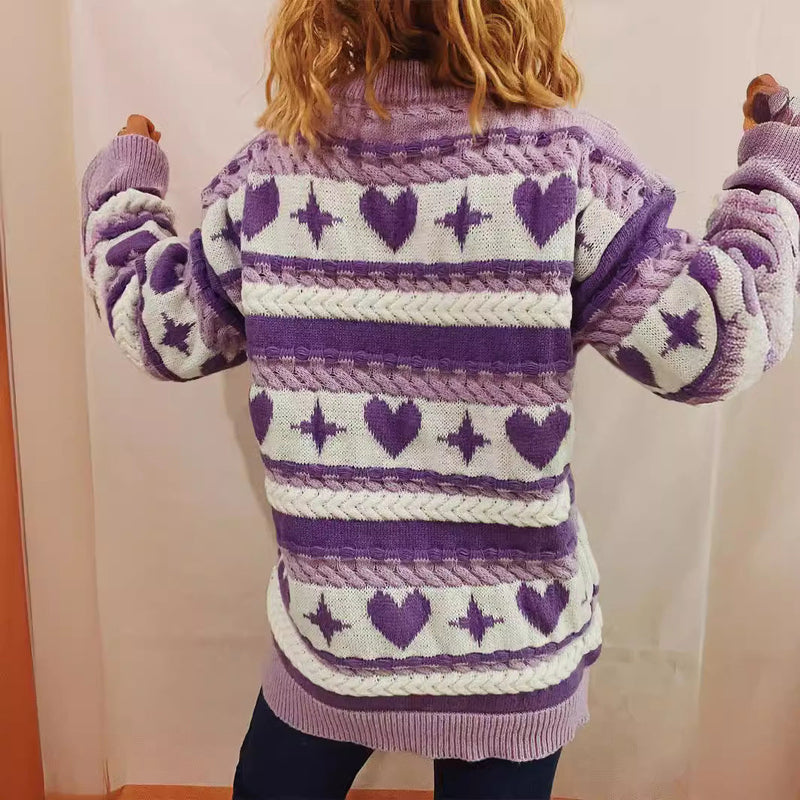 Gracefully Designed Pullover