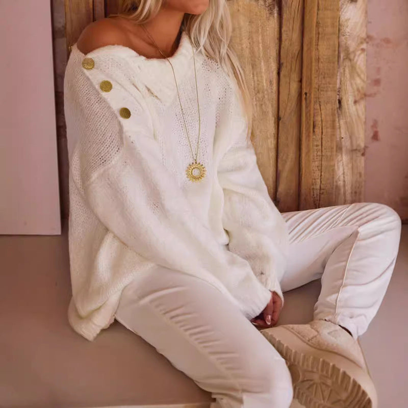 Gracefully Designed Pullover