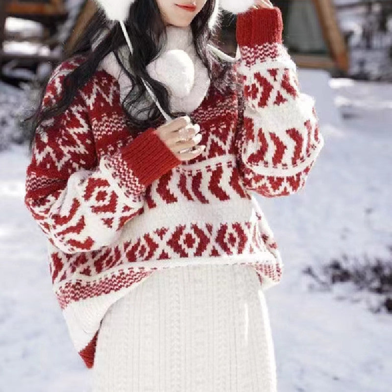 Gracefully Designed Pullover