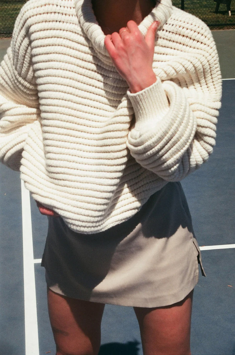 Gracefully Designed Pullover