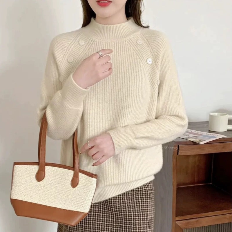 Gracefully Designed Pullover